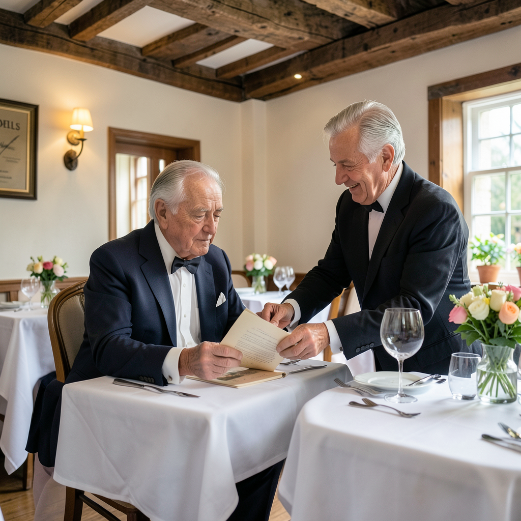 Triple Michelin star chef Koffmann dines at Henley's Orwells